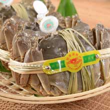 1号生鲜 湖中之王 阳澄湖大闸蟹1268型（雄蟹4.0-4.5两/4只 母蟹2.8-3.2两/4只）